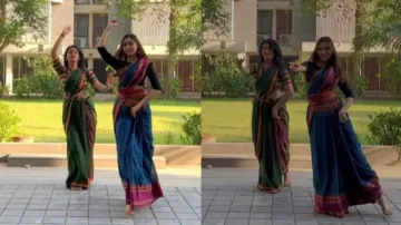Saree-clad desi women dance to Shah Rukh Khan and Deepika’s ‘Manwa Laage’; internet in love