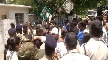 Odisha Energy minister faces ‘power cut’ heat as Congress stages protest demanding his resignationOd