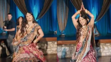 Bride’s dance on Rashmika’s ‘Saami Saami’ with her girl squad wins over internet