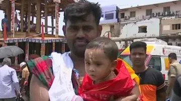 Enlisted as Puri Srimandir servitor, 6-month-old offers service to deities