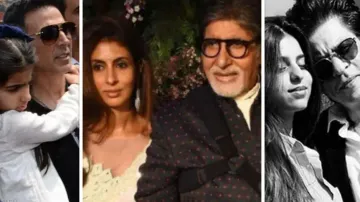 Nitara and Akshay, Shweta and Big B, Suhana and Srk