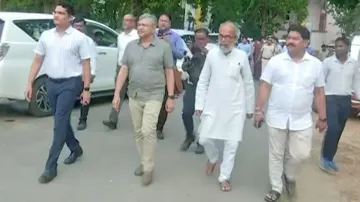 Union Railway minister Ashwini Vaishnaw takes stock of restoration work