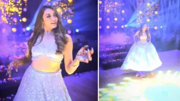 Bride gives tough competition to Katrina Kaif, dances to ‘Sau Aasmaan’ on roller skates