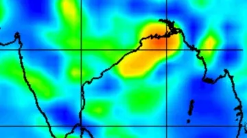 Low Pressure Over Bay Of Bengal