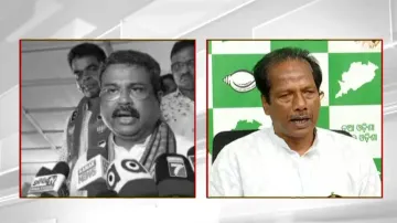 Union Minister Dharmendra Pradhan- MP Mahesh Sahoo