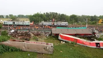 Train Mishap At Bahanaga
