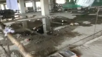 Under-Construction Building Where IRB Jawans Were Made To Sleep