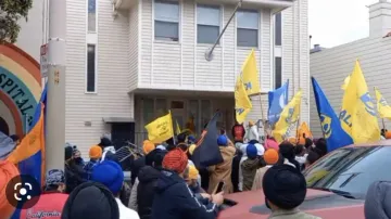 Indian Consulate in San Francisco set on fire by Khalistan supporters