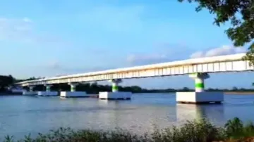 New concrete bridge connecting Dhabaleswar shrine thrown open for devotees 