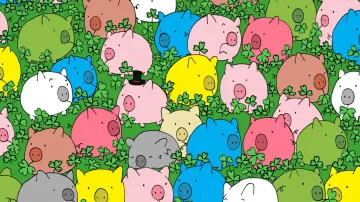 Only 1% of people can spot a four-leaf clover in this image 