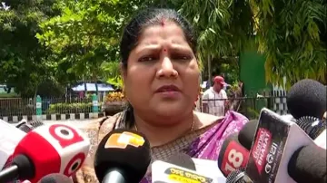 Woman BJD leader Sanjukta Mahala