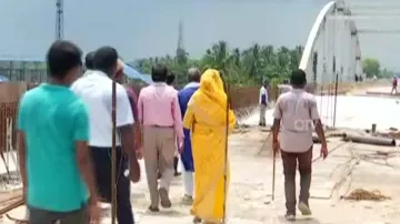 MLA Suresh Routray Inaugurating Incomplete Flyover