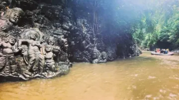 Ramayana sculpted on the banks of Ayung River in Indonesia speaks rich history of India; watch