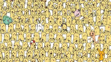 Can you find 3 bananas among Pikachus in 11 seconds?