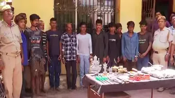 Arrested Members Of Chaddi Gang