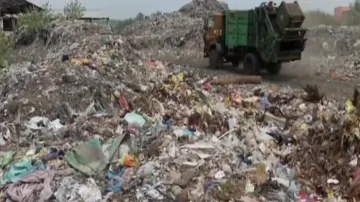 Baliapanda dumping yard in Puri