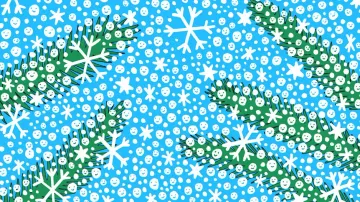 Only 1% of people with sharpest eyes can find the tiny snowman in 10 seconds!