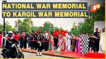 Kargil Vijay Diwas: Historic All-Women Tri-Services Motorcycle Rally Exhibits 'Nari Sashaktikaran’ 