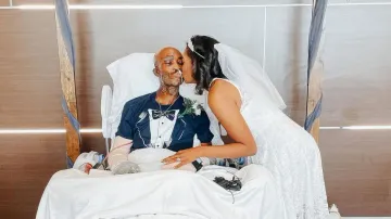 Couple gets married in hospital after groom sustained 32% burn injuries 