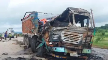 Truck Mishap In Keonjhar