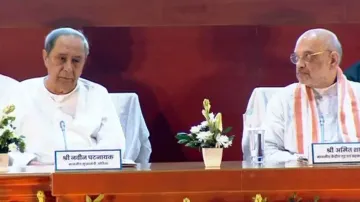 Amit Shah and Naveen Patnaik shower praise on each other 