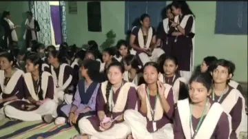 Khallikote University Students Stage Protest