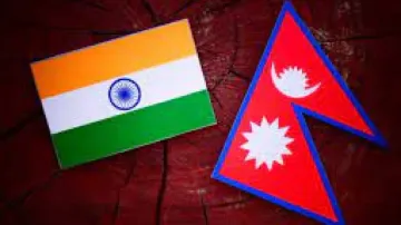 India Nepal flag