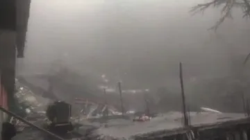 Temple collapse in Shimla 