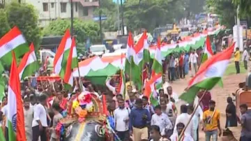 BJP’s 'Har Ghar Tiranga' yatra kick starts in BBJP’s 'Har Ghar Thubaneswar ahead of Independence Day