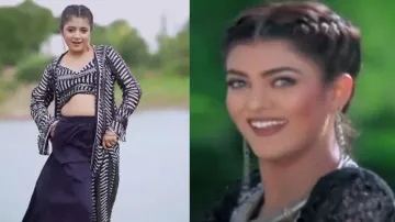 Watch this cute little version of Sushmita Sen as she recreates Chunari Chunari hook steps