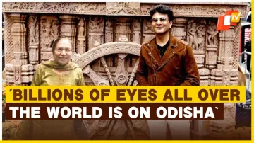 Konark Sun Temple Wheel Replica Steals Hearts In US On India’s 77th I-Day Thanks To Vikas Khanna