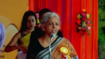 Nirmala Sitharaman in Puri