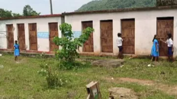 This Odisha school has 13 toilets for 23 students, but no boundary wall 
