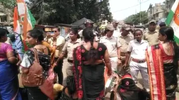 Congress stages massive protests against 5T Secretary’s visit to Jajpur  