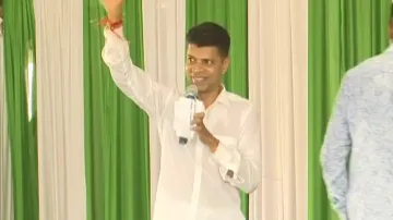 VK Pandian Addressing A Public Meeting