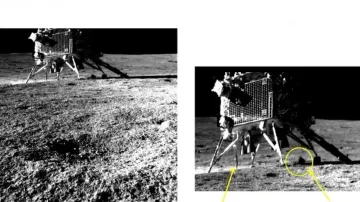 Moon lander, rover working well