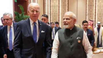 PM Modi with US President Joe Biden