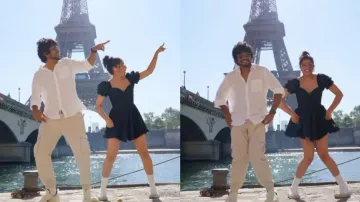 Couple grooves to SRK’s 'Chaleya' in the backdrop of Eiffel Tower