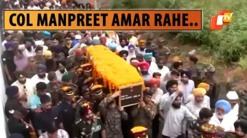 Col Manpreet Singh, Anantnag, Punjab