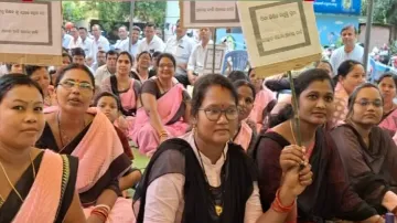 Teachers'Strike In Odisha