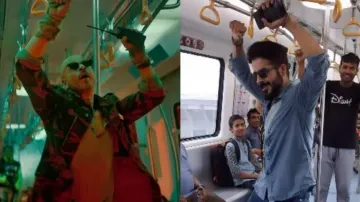 Man recreates iconic scene from Jawan movie, 'Beqarar Karke Humein,' in Metro; watch 