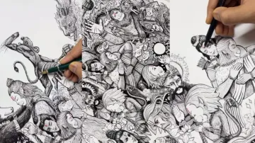 Lord Hanuman's life tale in 40 Doodles takes the internet by storm; watch