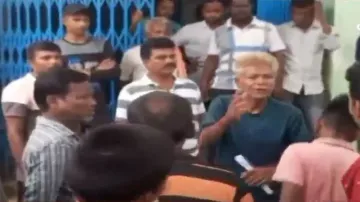 Tension at Bari Community Health Center in Jajpur 