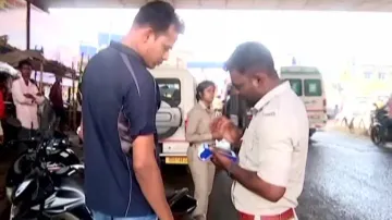 Traffic violator fined