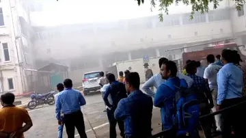Fire at Odisha Lok Seva Bhawan