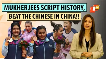 Indian Table Tennis’ Mukherjee Pair Shocks China Team In Asian Games, Bags Bronze 