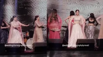 Bride with her girl gang sets the stage on fire