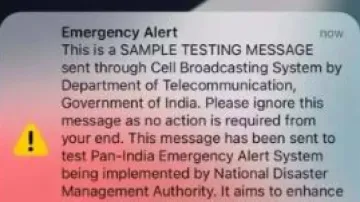 Govt sends emergency alerts to mobile users in Delhi-NCR, here is what it means