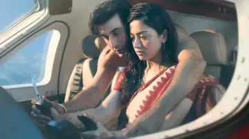 Ranbir Kapoor & Rashmika Mandanna in 'Hua Main'