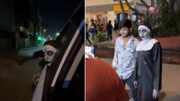 Prank video: Delhi woman dresses as ‘Demon Nun’, scares people on street